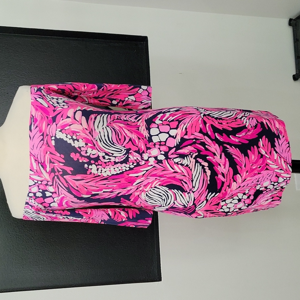 Lilly Pulitzer Laurana A Jungle in Here Off shoulder Dress